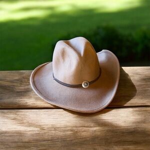 Vintage “old country road flexfelt/Soffelt, Brown “country” hat L/XL sz